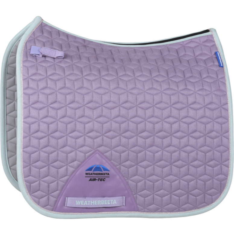 2026 WeatherBeeta Cuir Elite Air-Tec Dressage Tapis De Selle 1030346011 - Soft Lilac